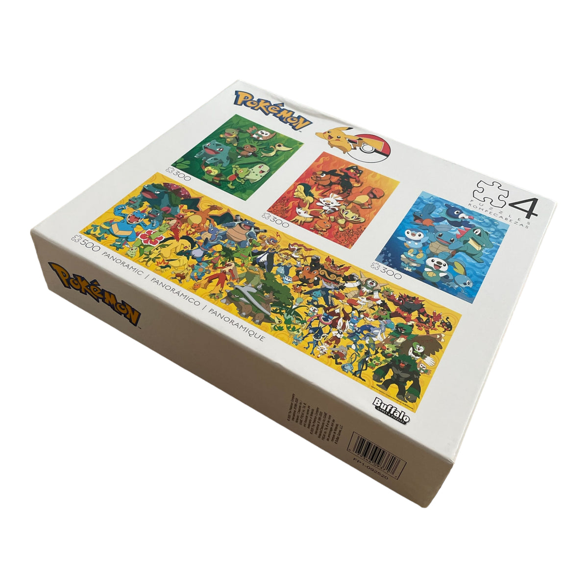 Buffalo Games 4x1 Pokemon Multipack Jigsaw Puzzles