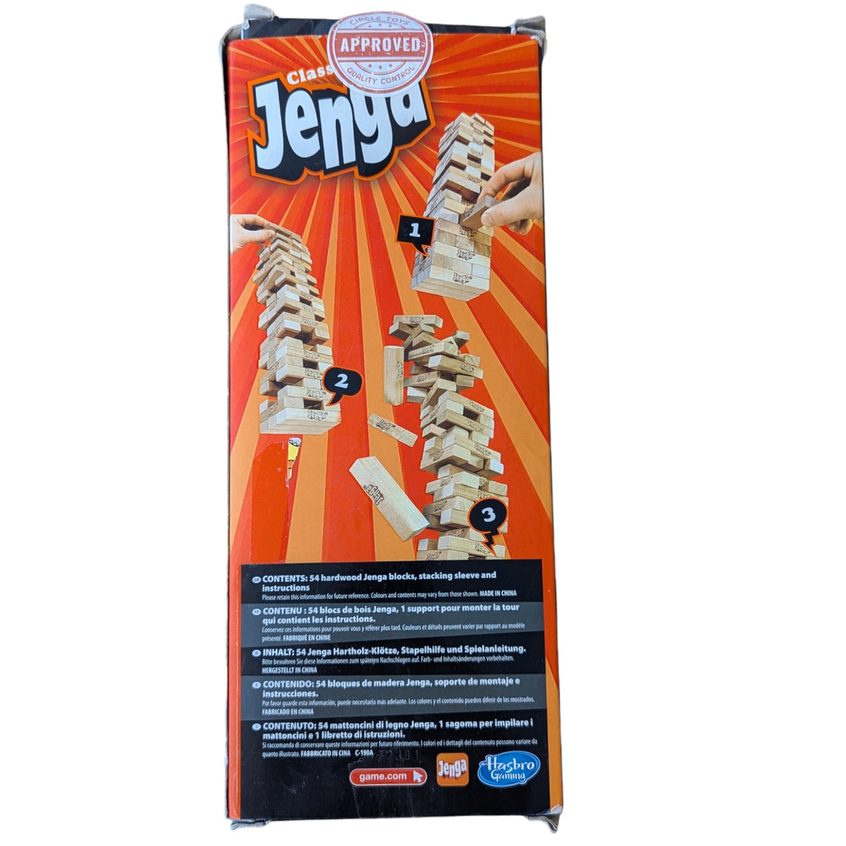 Jeu de société classique Jenga de Hasbro