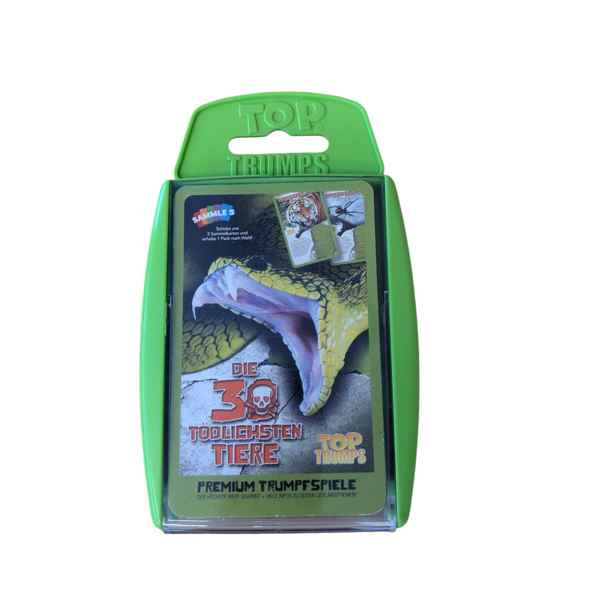 Top Trumps - The 30 Deadliest Animals (German version)