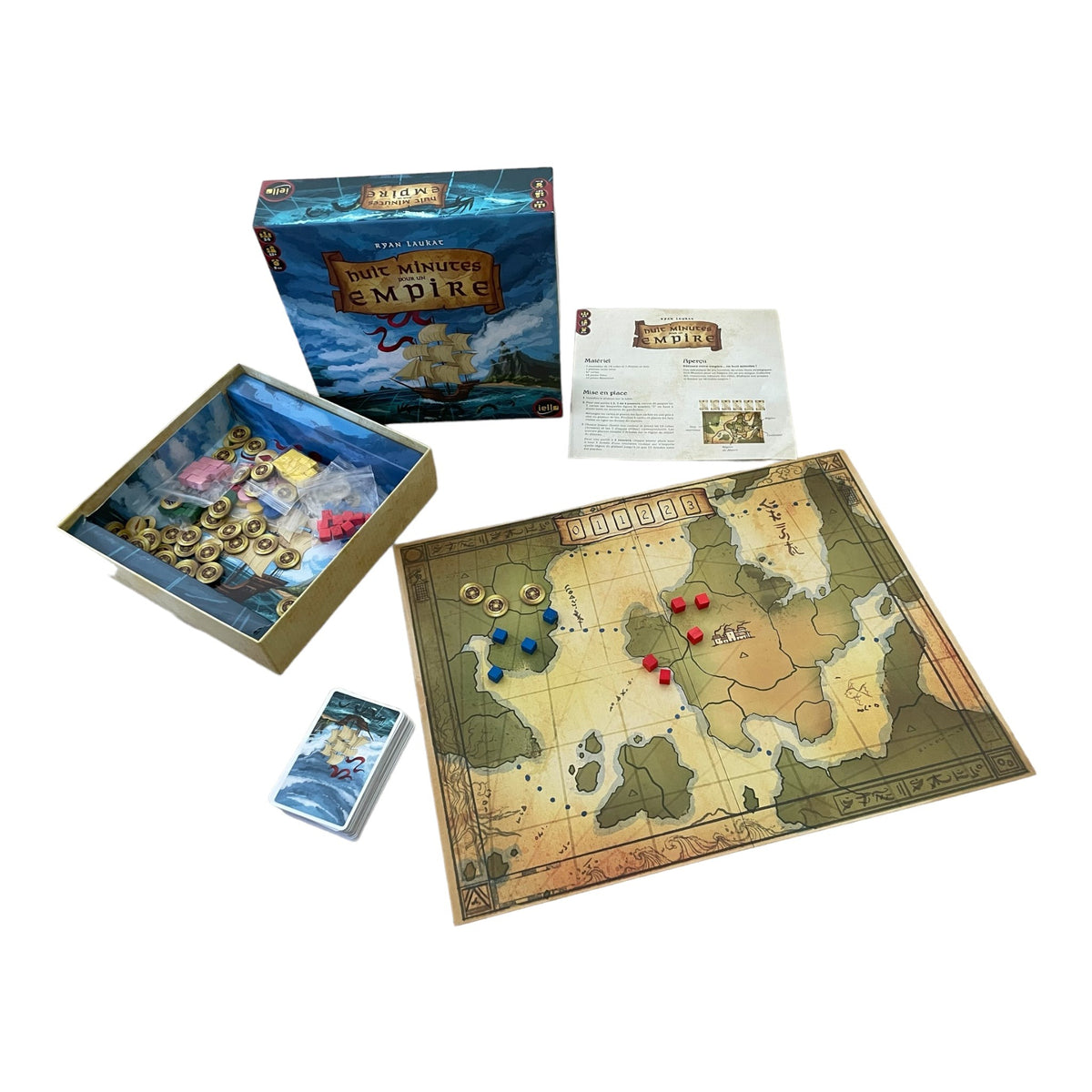 Huit Minutes pour un Empire - Brettspiel - Französische Version