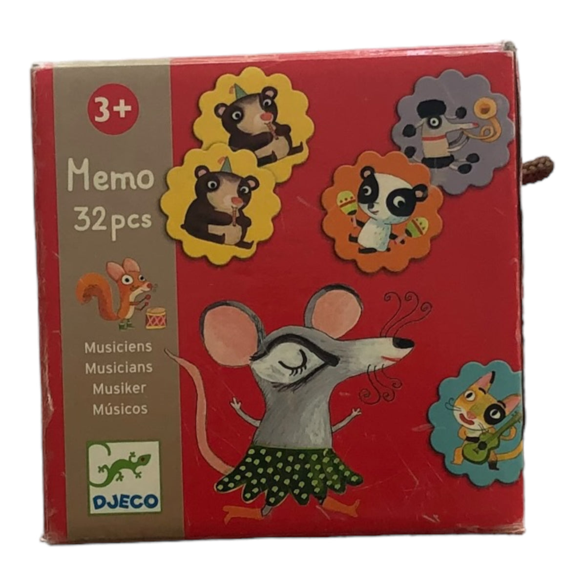 Djeco Musicians Memo-Spiel – 32 Teile