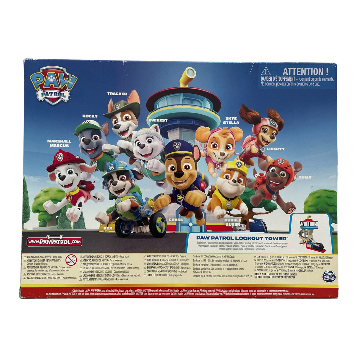 Paw Patrol 10 figures Gift Set - 10 yr anniversary