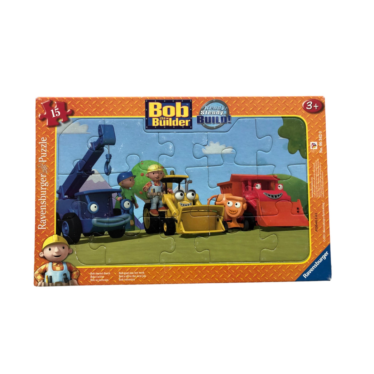 Ravensburger - Bob le bricoleur - 15 pièces