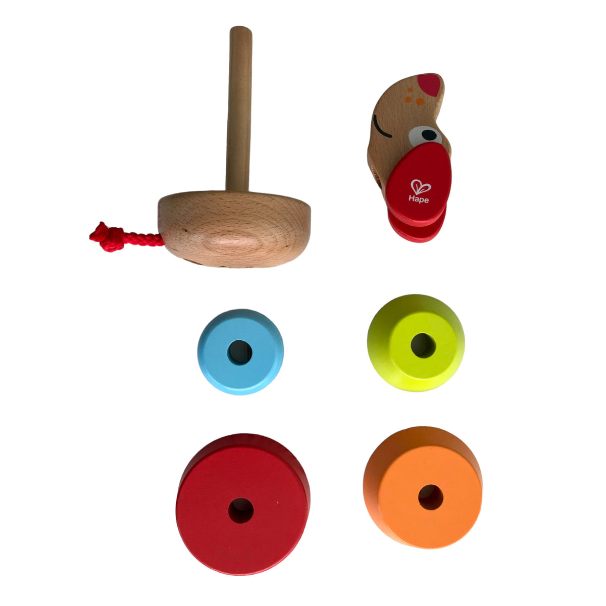 Hape - Pepe Rainbow Stacker