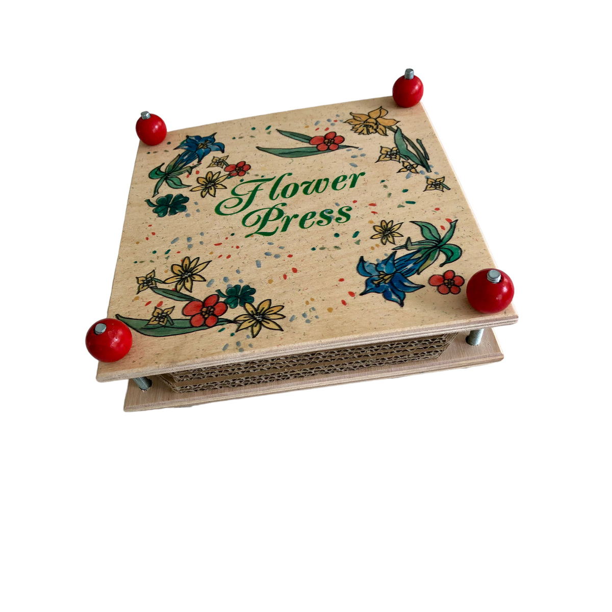 Wooden Flower press