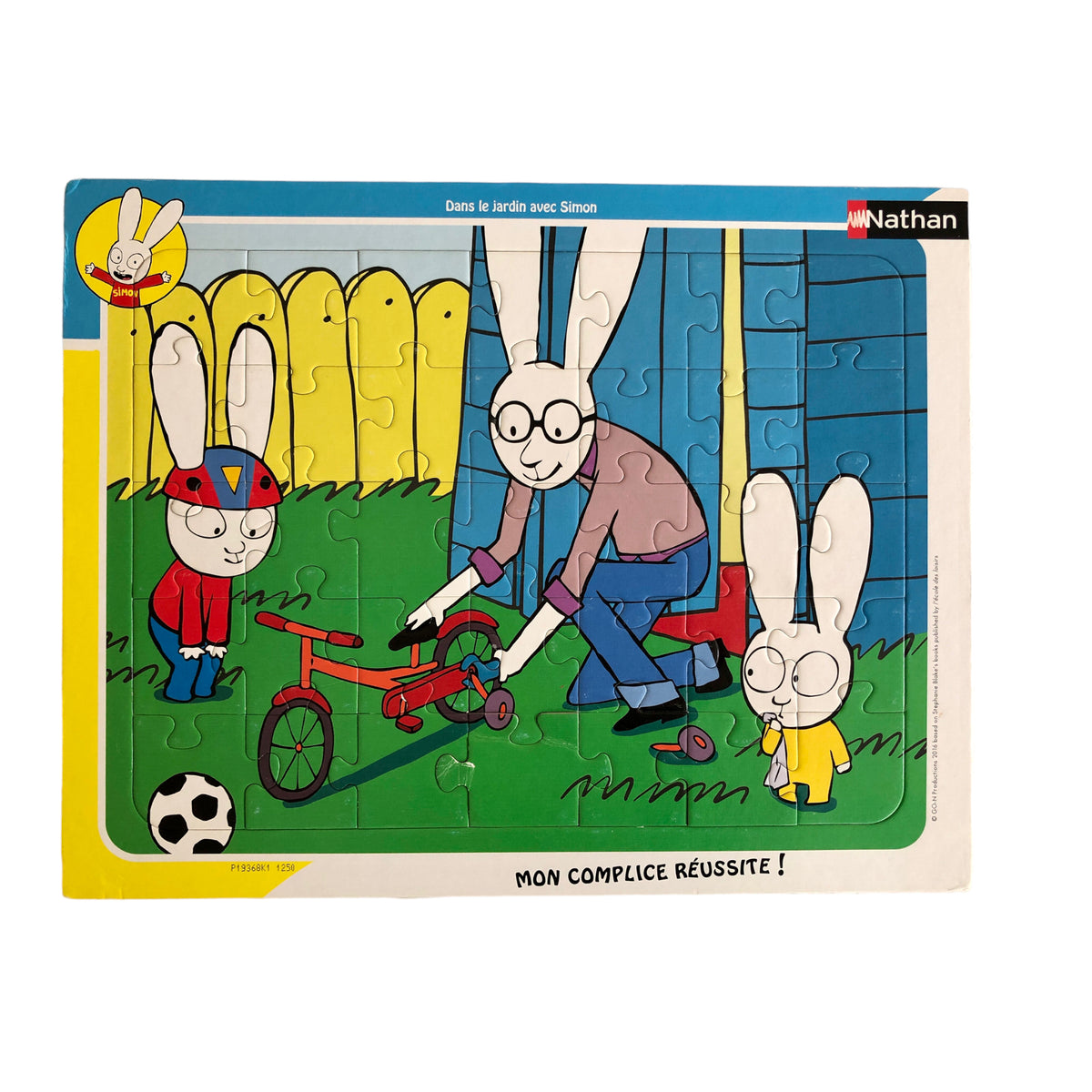 In the garden with Simon Puzzle - 35 pieces
