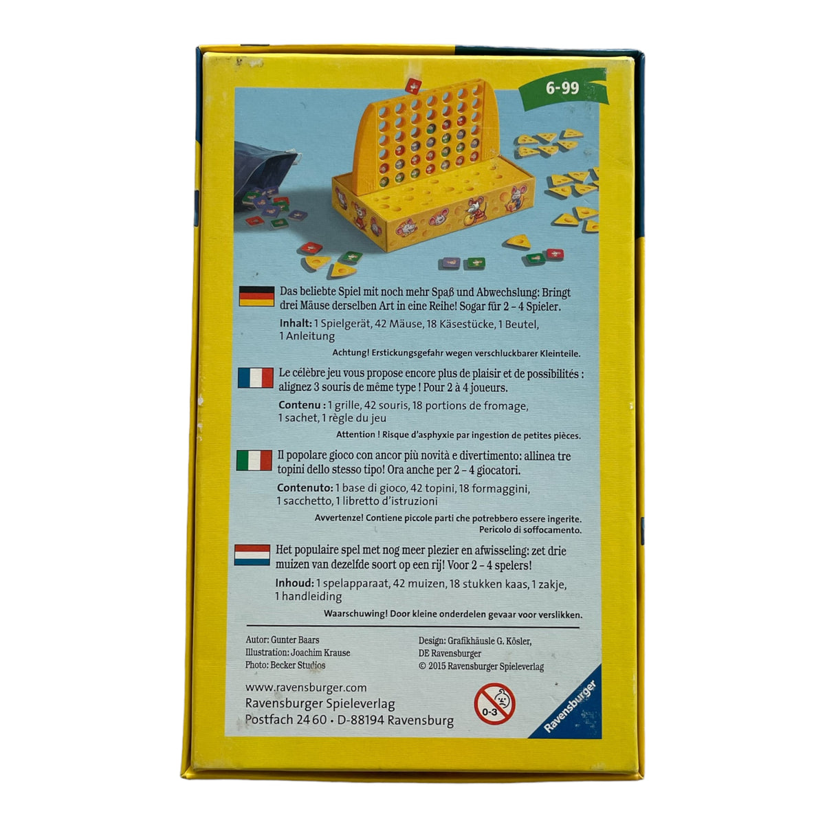 Ravensburger - 3 wins game - new