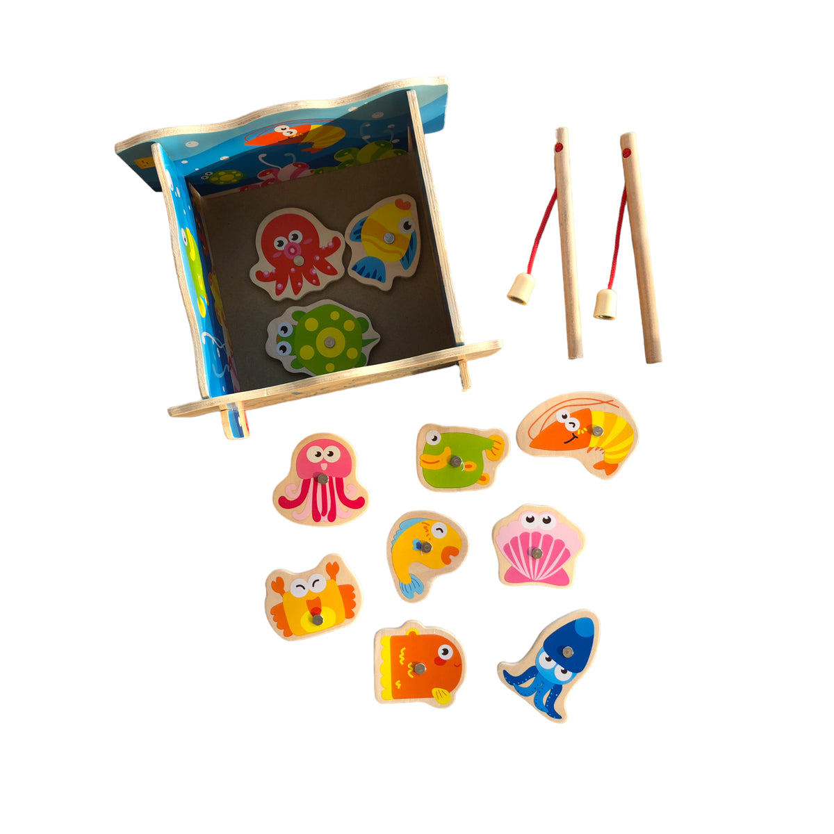 Wooden Fishing Game