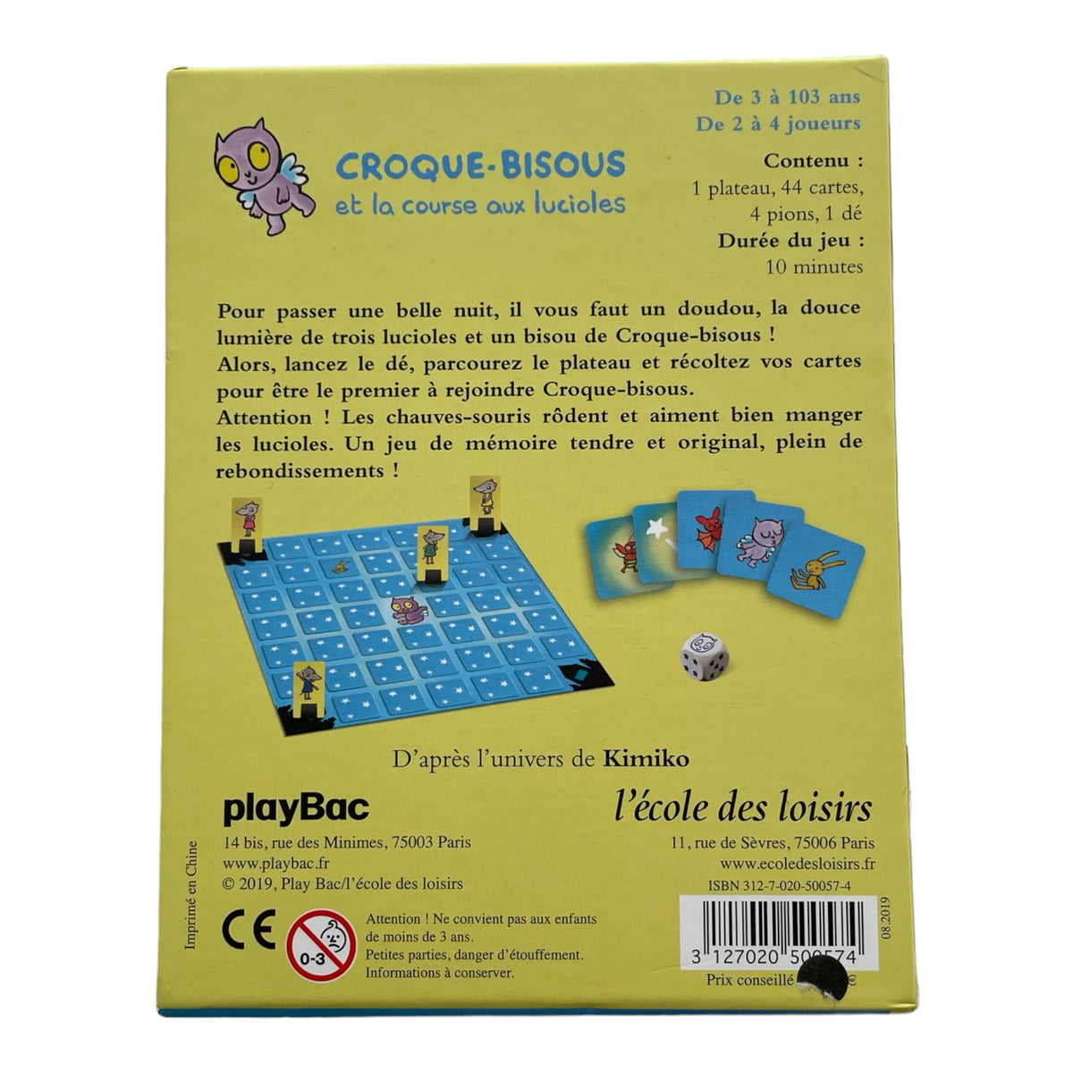Croque Bisous und das Firefly Race (das Spiel)
