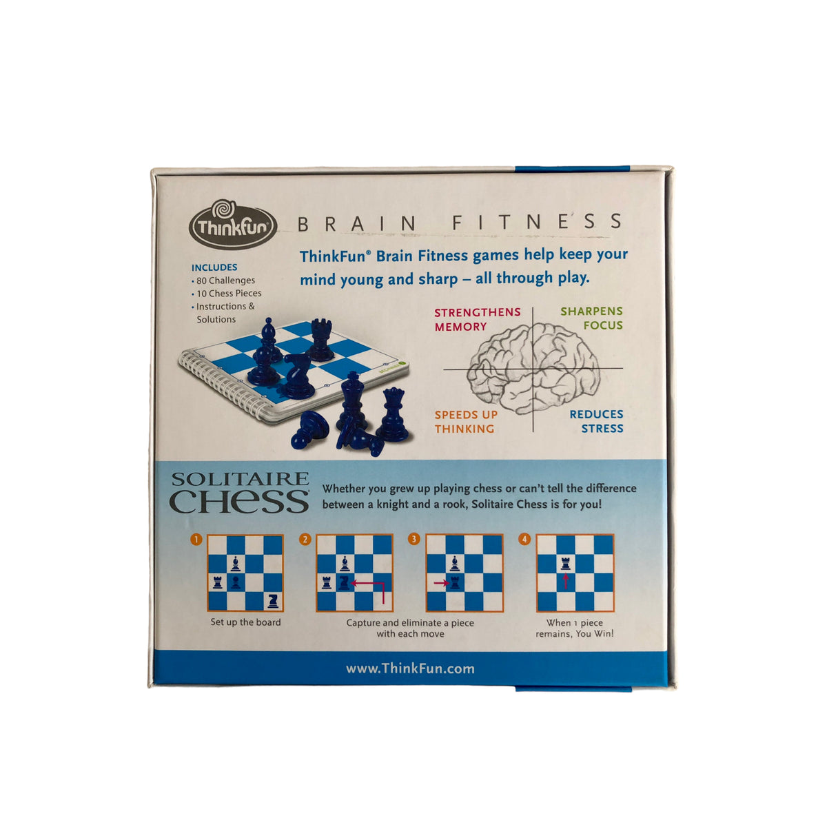 Thinkfun – Brain Fitness Solitaire Schach