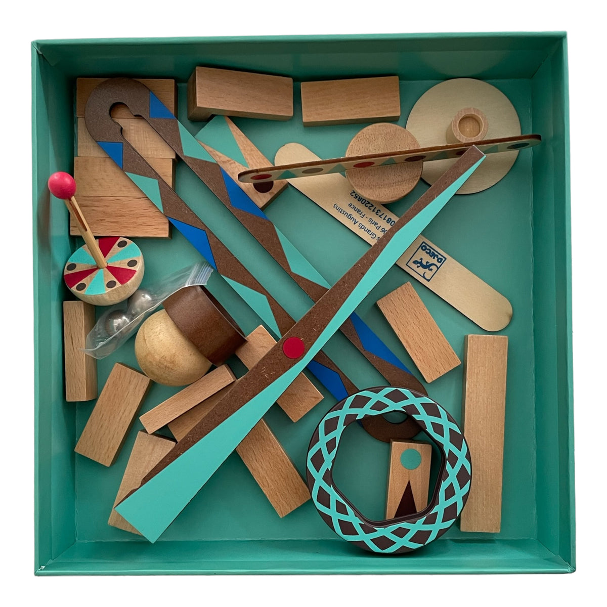 Djeco Kettenreaktionsspiel Zig & Go, 28 Teile