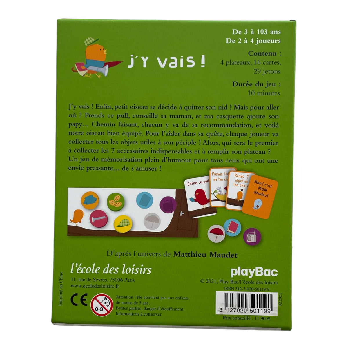 J'y vais ! - Le jeu (version française)