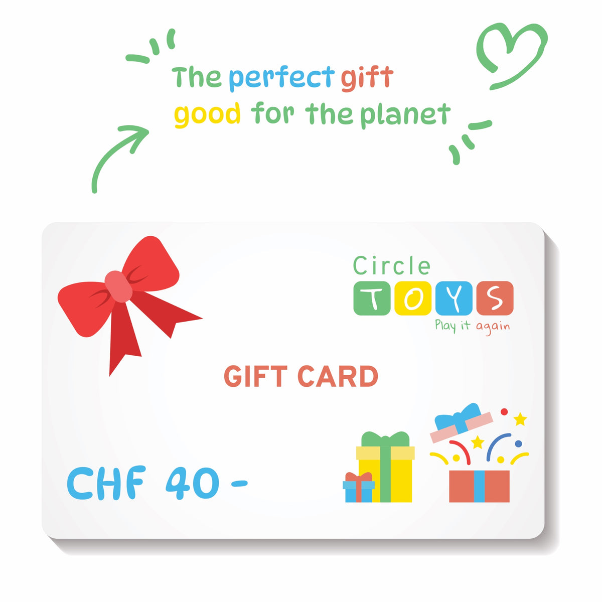 Circle Toys Geschenkkarte CHF 40-