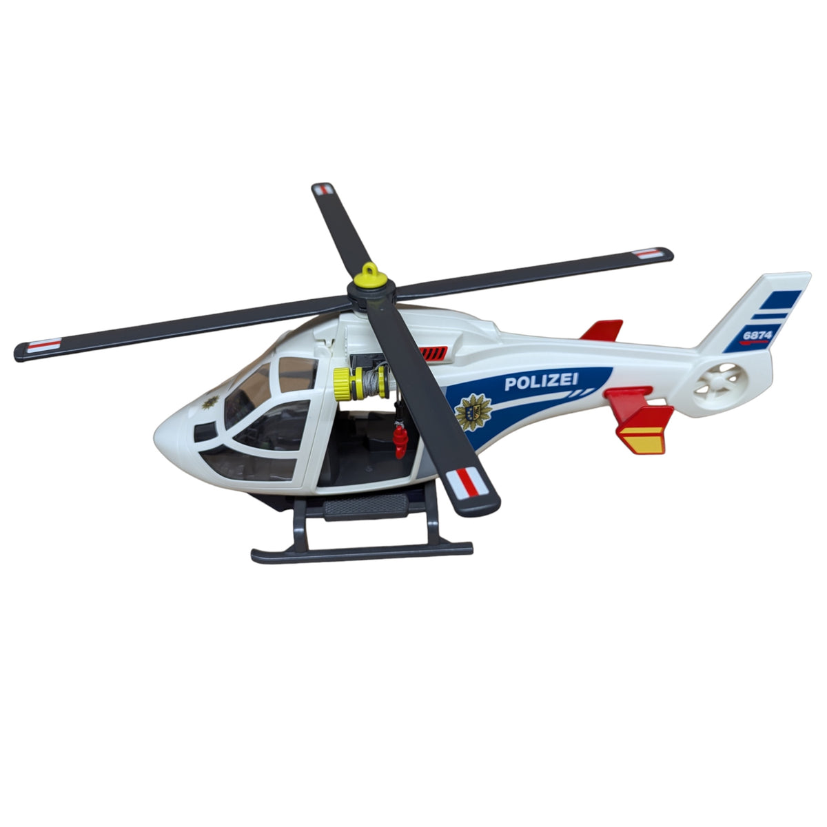 PLAYMOBIL® City Action 6874 Polizeihubschrauber mit LED