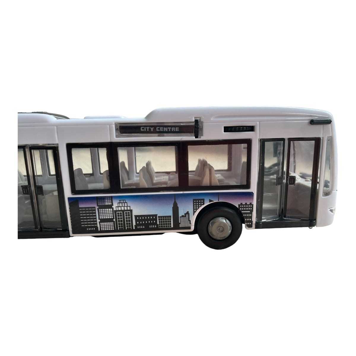 Dickie Toys - City Express Bus - Gliedertüren zum Öffnen 46 cm