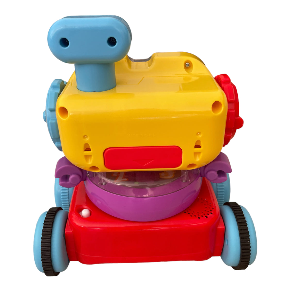 Fisher-Price - Robot 4 en 1 - Bébé et Enfant - Lumière, Musique, Contenu Educatif - Interactif, Transformable, Evolutif - Cadeau dès 6 Mois, Version Française