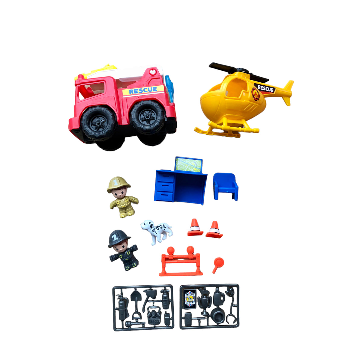 Kids Connection Fire Station Playset