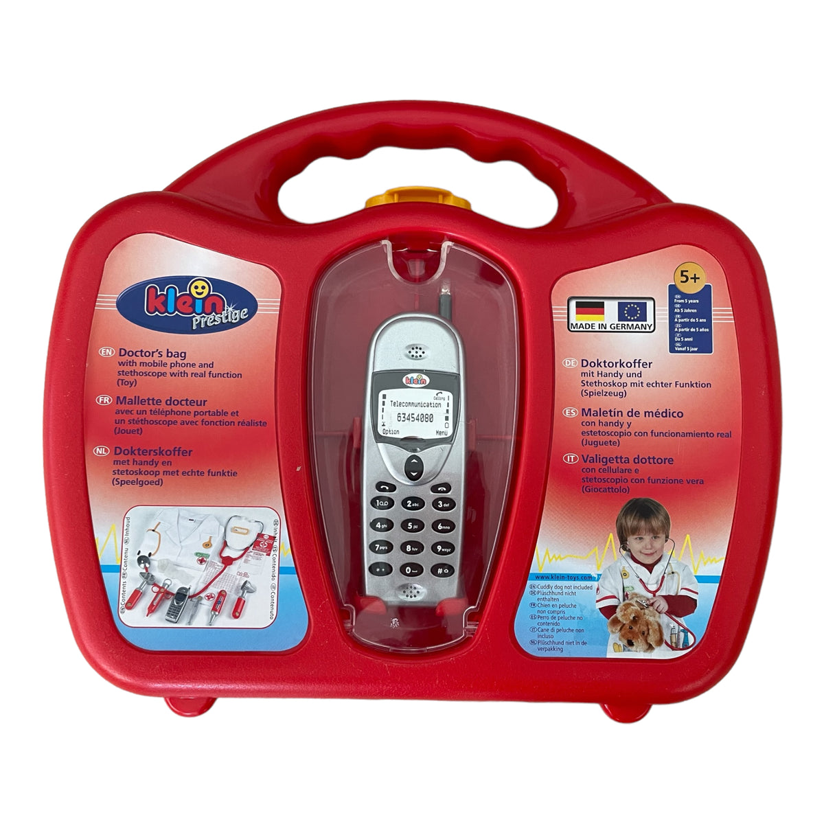 Doctor's bag with Mobile phone and Real stethoscope - Deluxe version