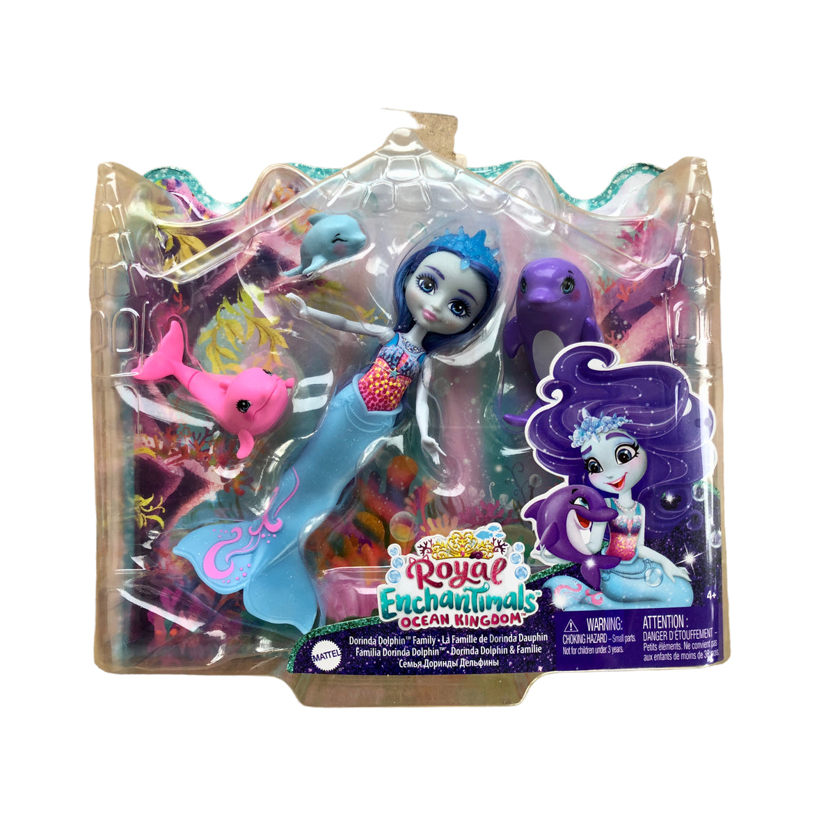 Enchantimals - Ocean Kingdom Dorinda Delphin-Familienpuppen