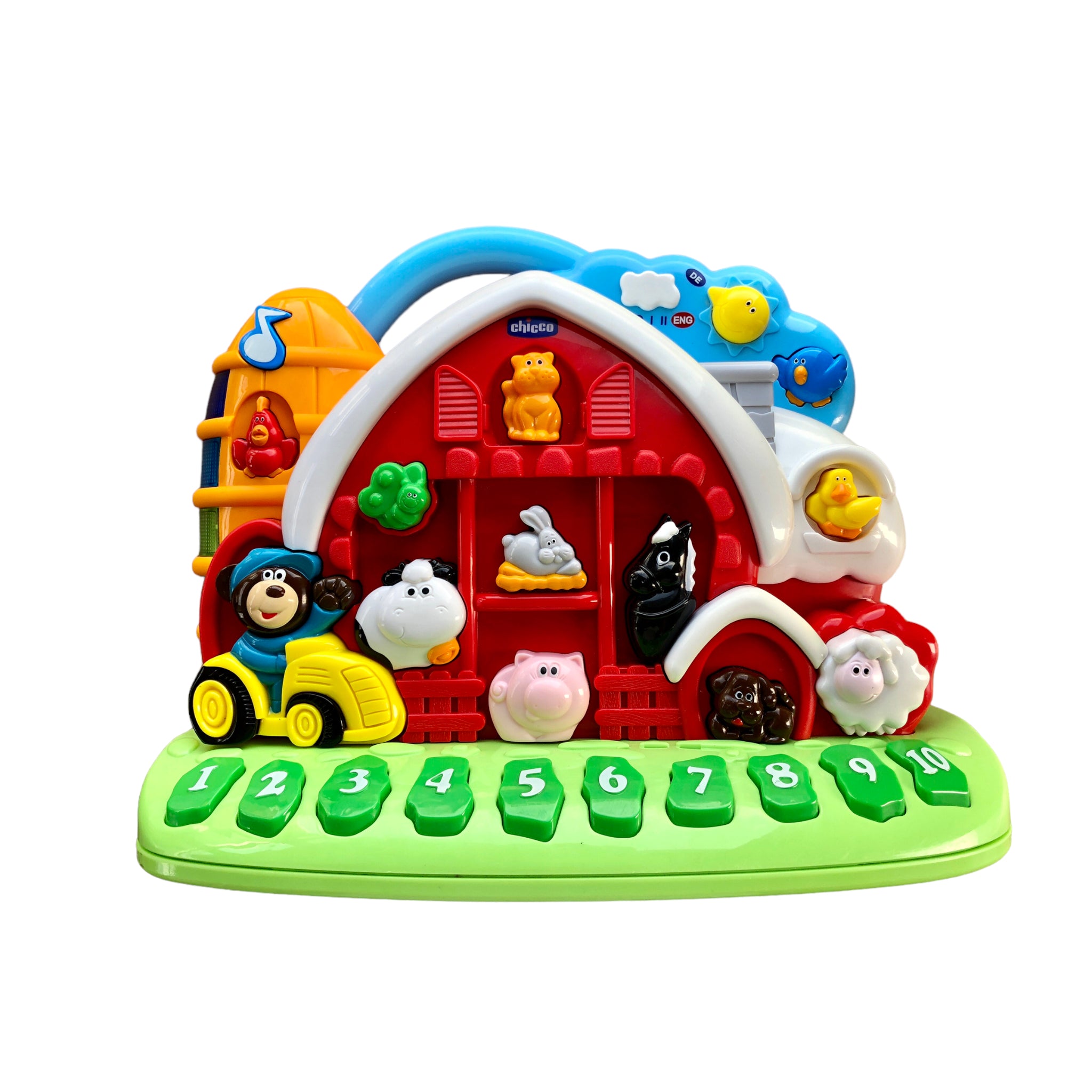 sprechender bär spielzeug Chicco - Sprechender Bauernhof (Zweisprachig: Deutsch und Englisch