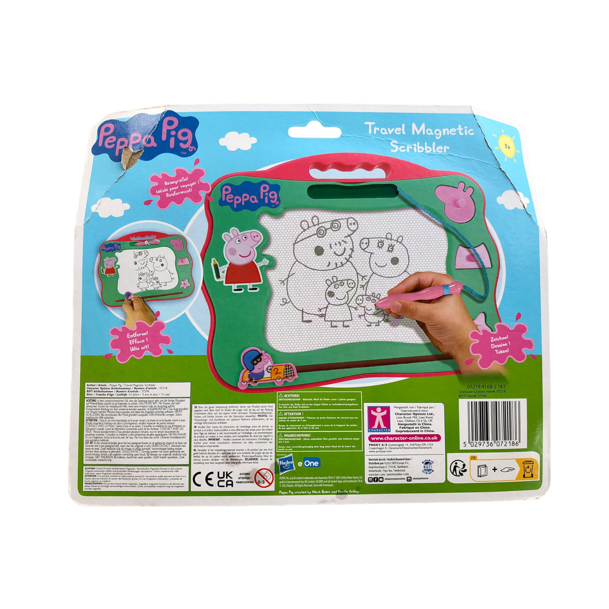 Hasbro - Peppa Pig - Gribouilleur Magnétique de Voyage