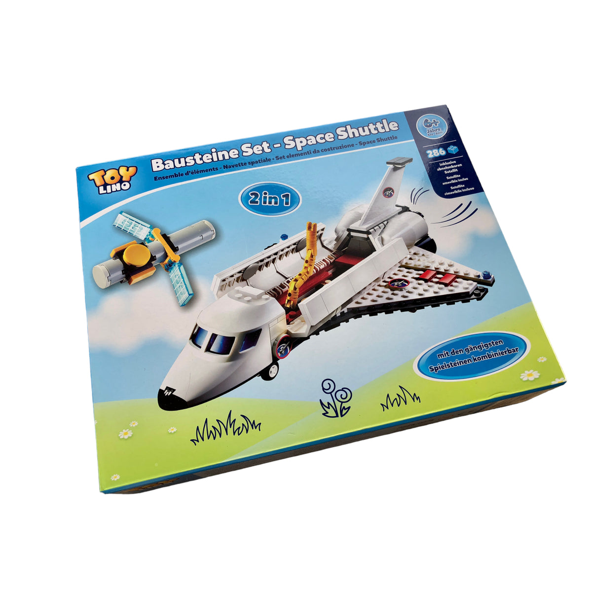 Building block set - Space Shuttle - 2 in 1 - 286 brick
