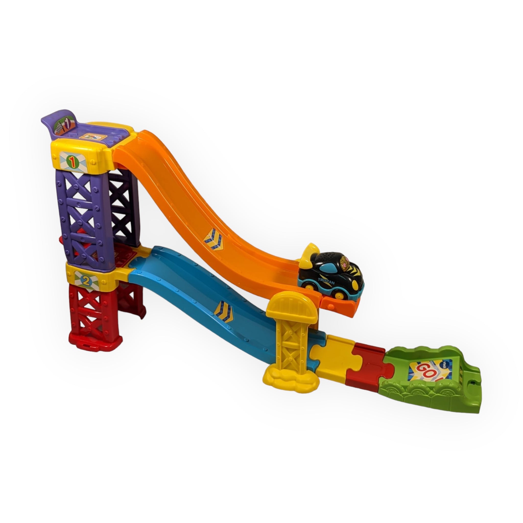 VTech Go! Go! Smart Wheels - 3 in 1 Launch and Play Raceway