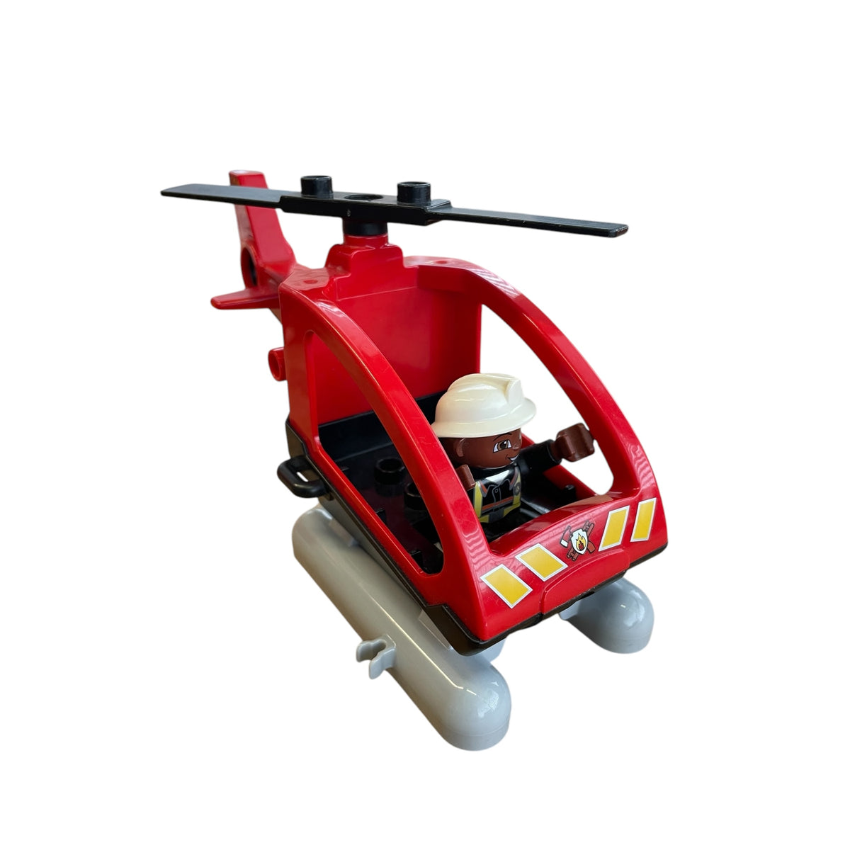 Le camion et l'hélicoptère des pompiers Lego ® Duplo ®