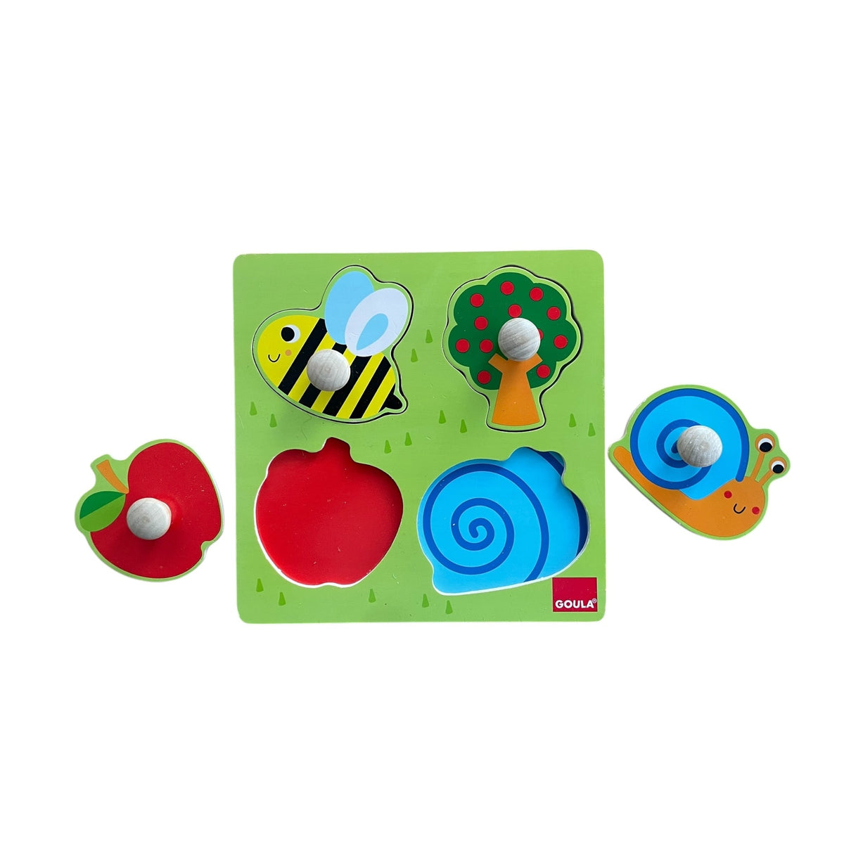 Goola - Puzzle en bois - Jardin