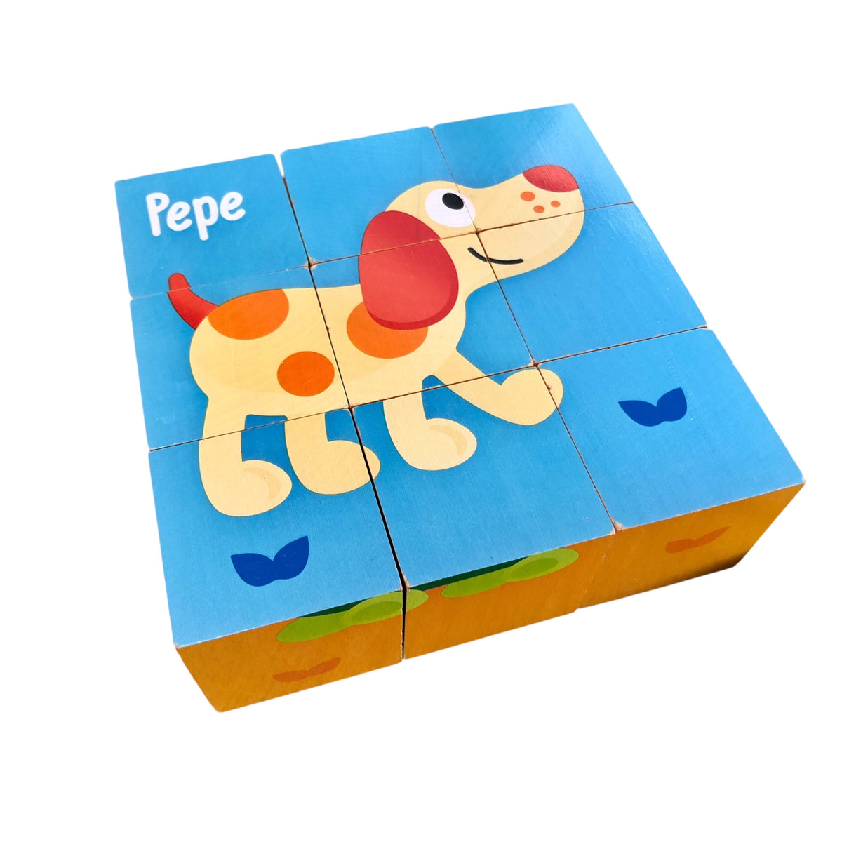Hape - Puzzle Pepe & Friends - 9 pièces