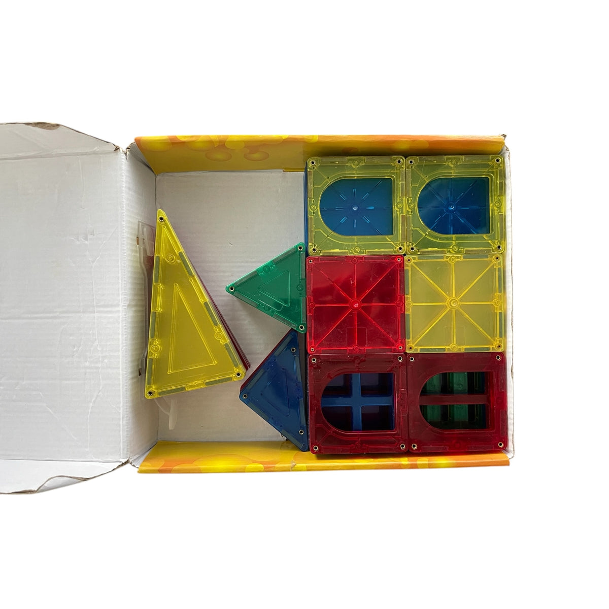 Mon petit architecte - Tuiles de construction magnétiques 3D 60 pièces