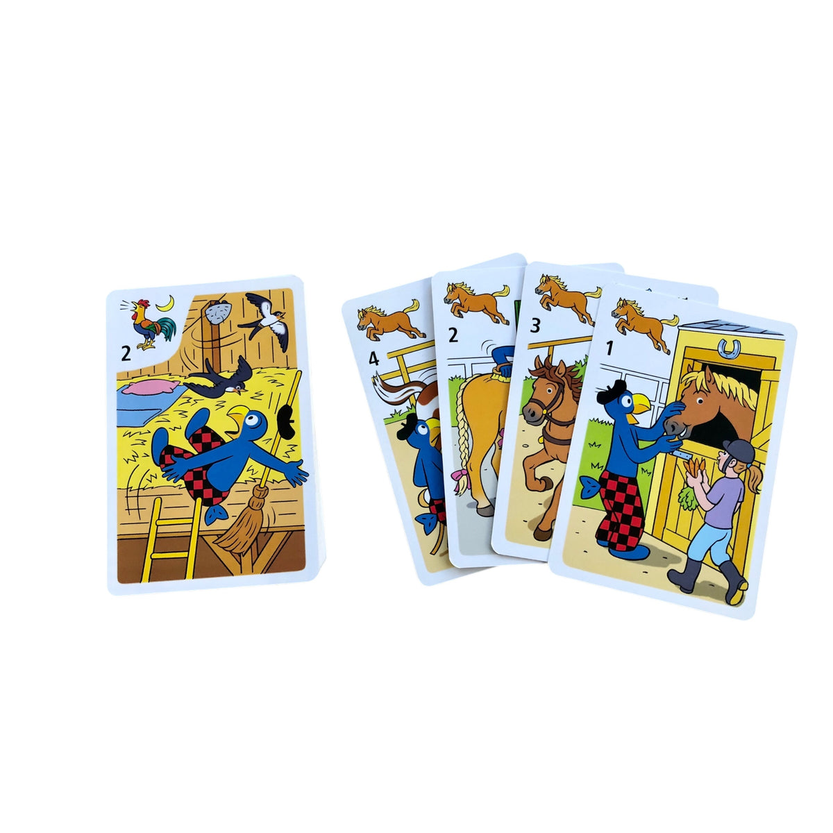 Globi à la ferme - Jeu de cartes Quartett