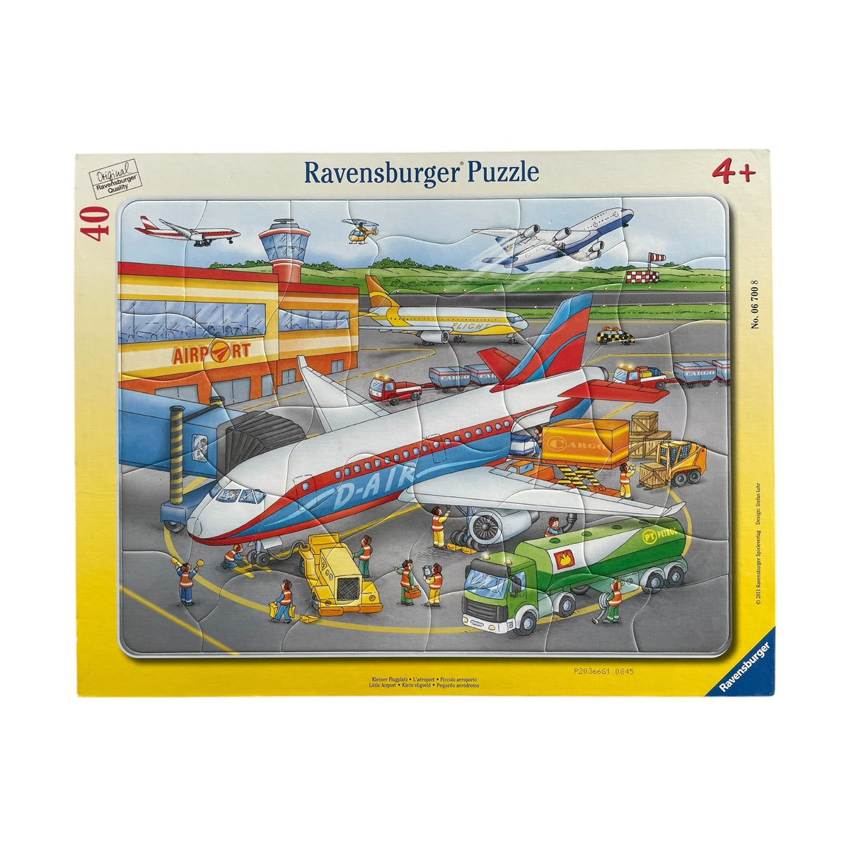 Puzzle Ravensburger - Petit aéroport - 40 pièces