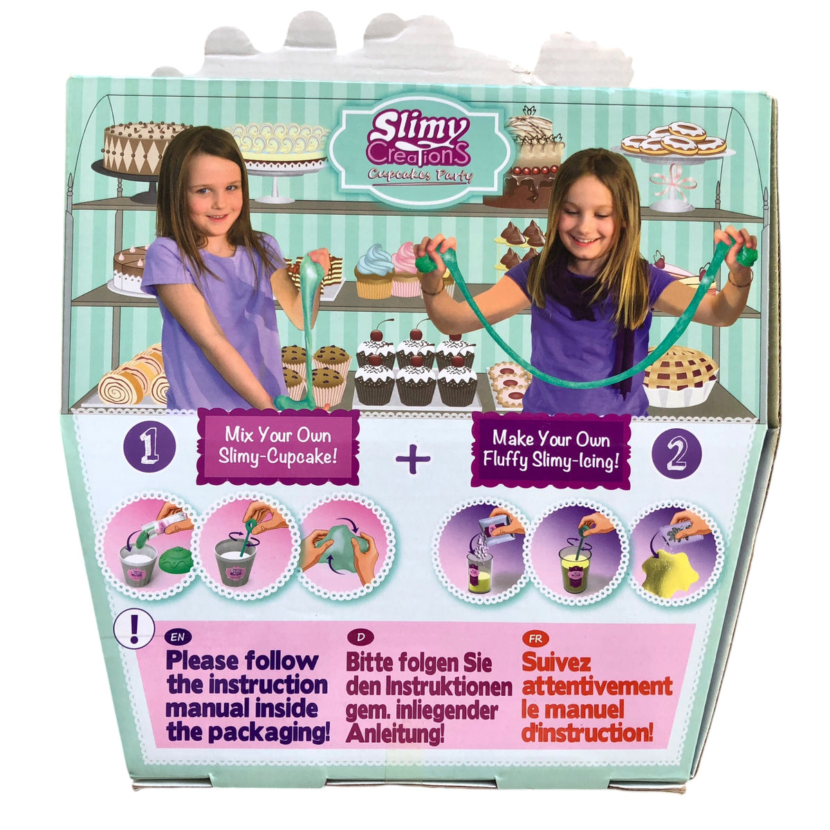Slimy Creations Cupcakes Party