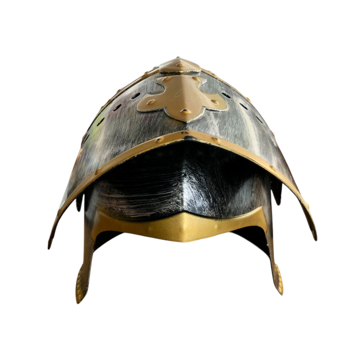 Casque de chevalier médiéval Widmann avec visière (taille à partir de 8 ans)