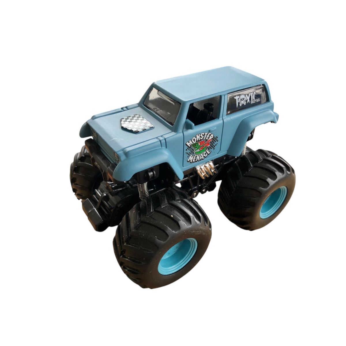 Maisto - Earth Shockers Blue SUV Monster Truck - Moteur à rétrofriction