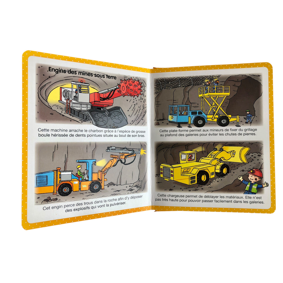 L'imagerie des tout-petits - Les engins de chantier