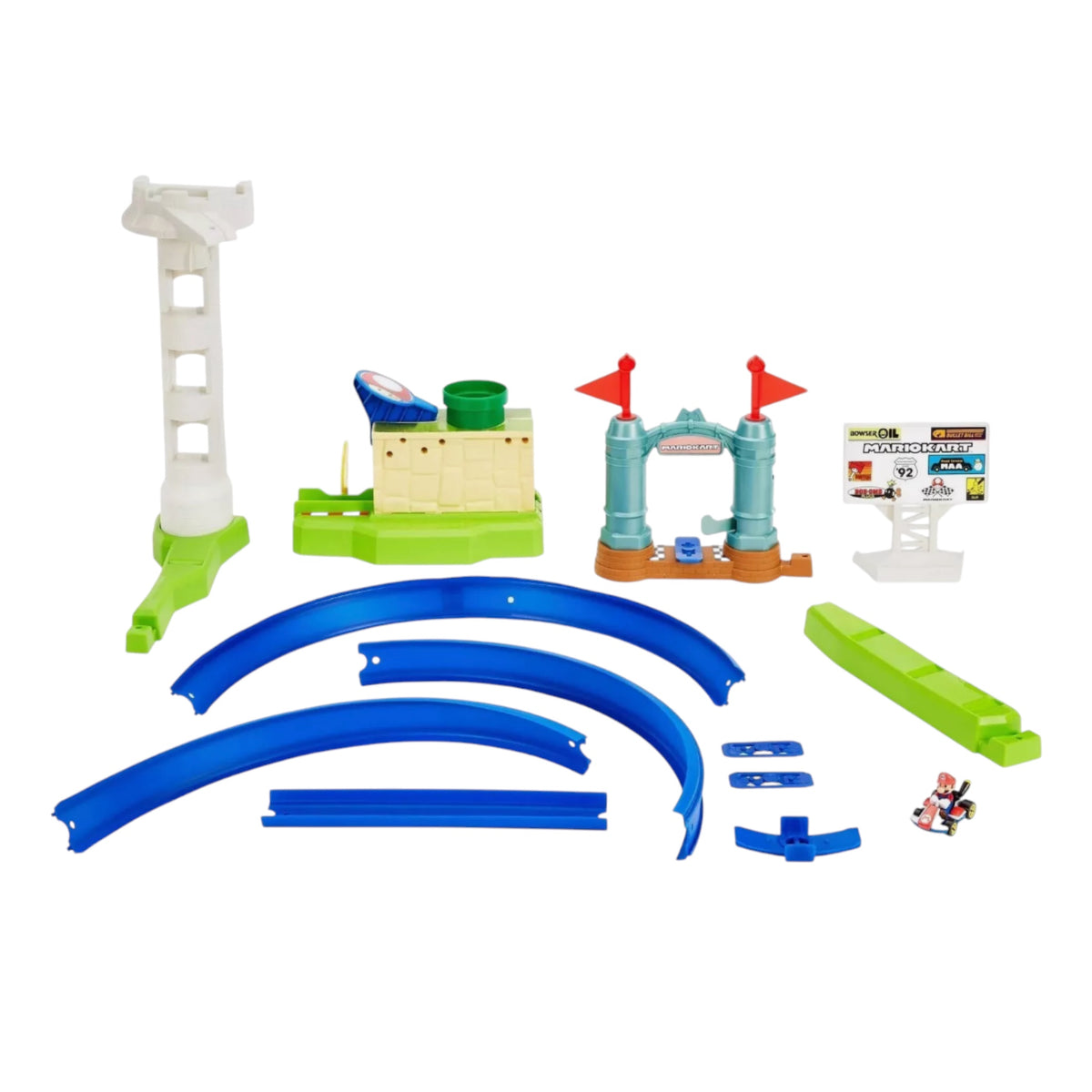 Circuit de course Hot Wheels Mario Kart Circuit Slam