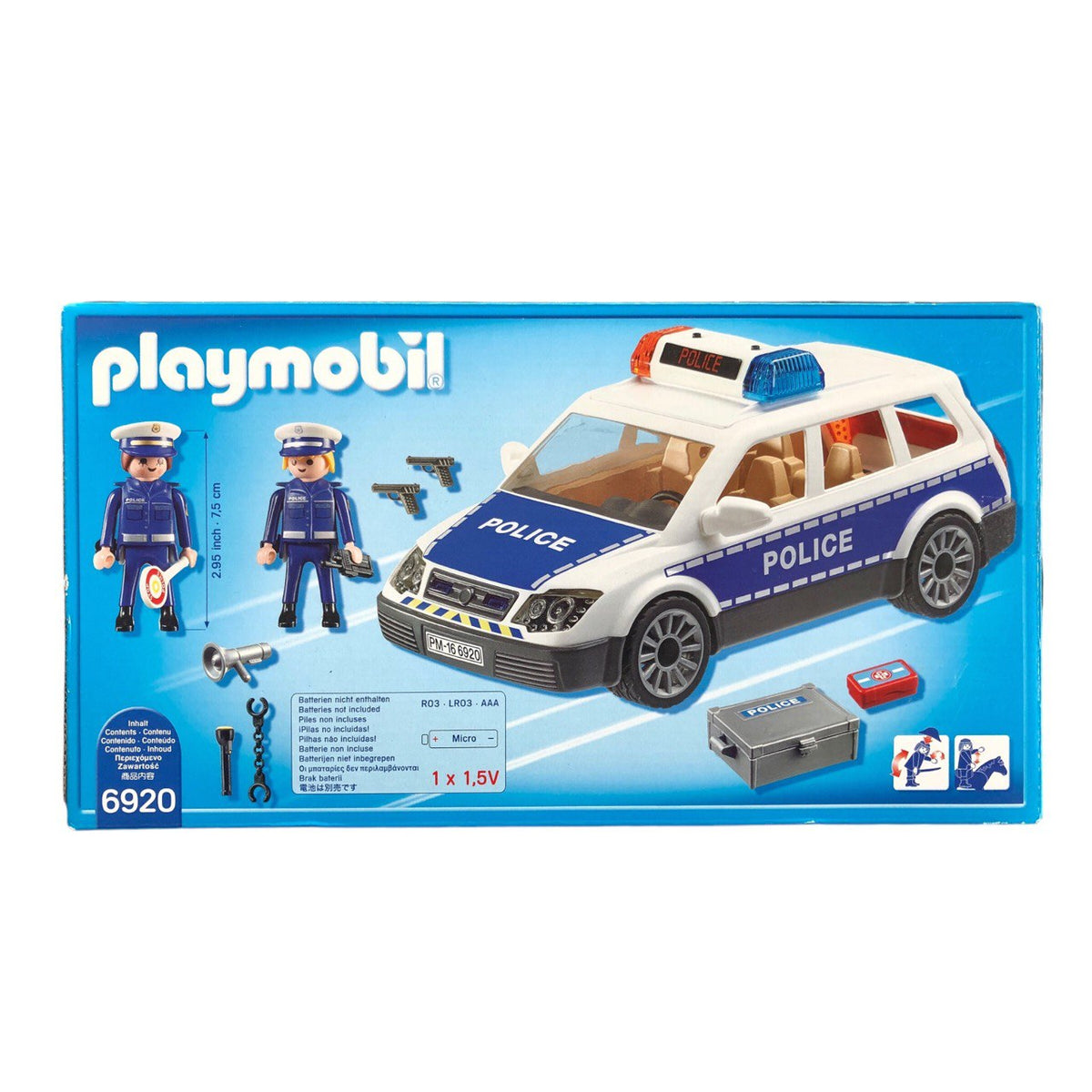 Playmobil® City Action 6920 Polizeiauto mit Blaulicht und Sirene