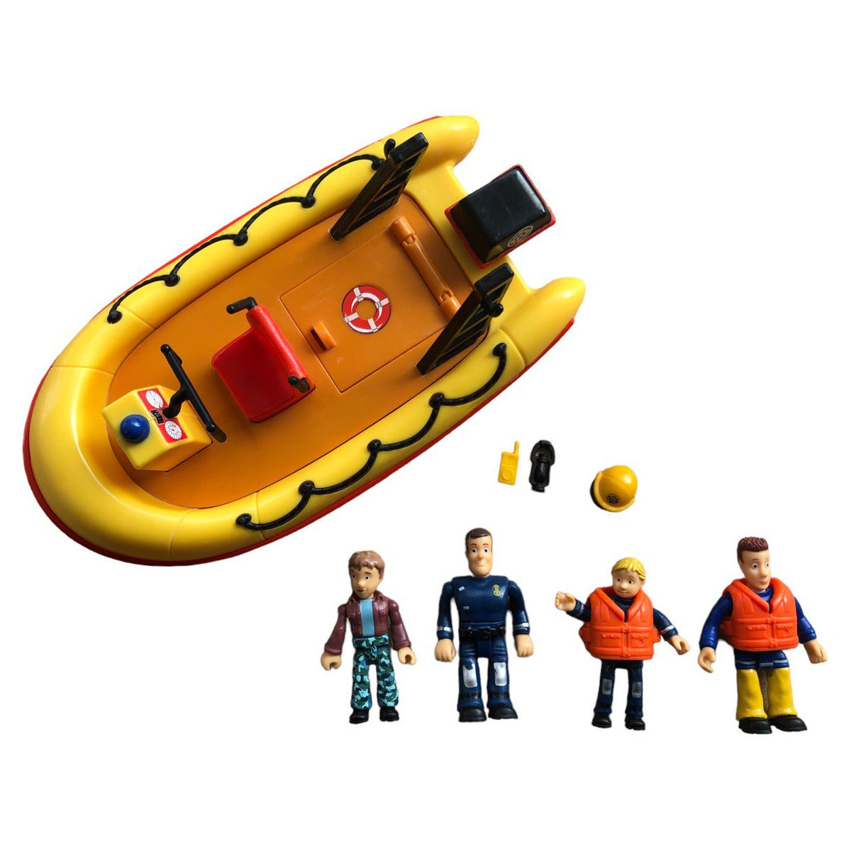 Fireman Sam Neptune, boat with figures
