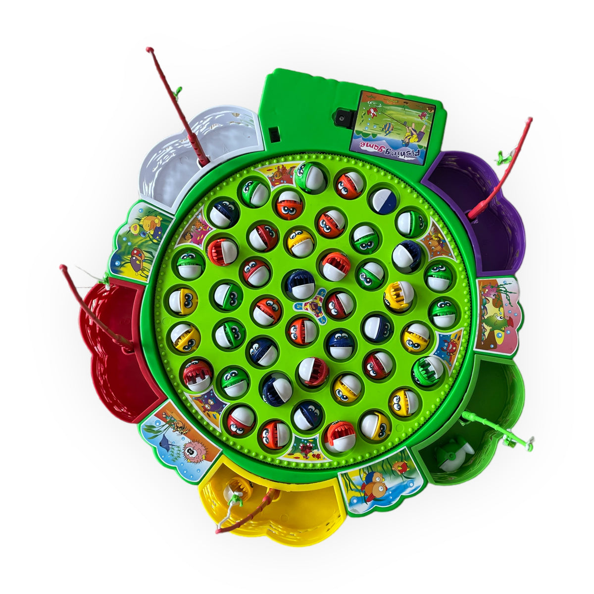 Jeu de pêche Kiumi, Rotation électrique Musicale