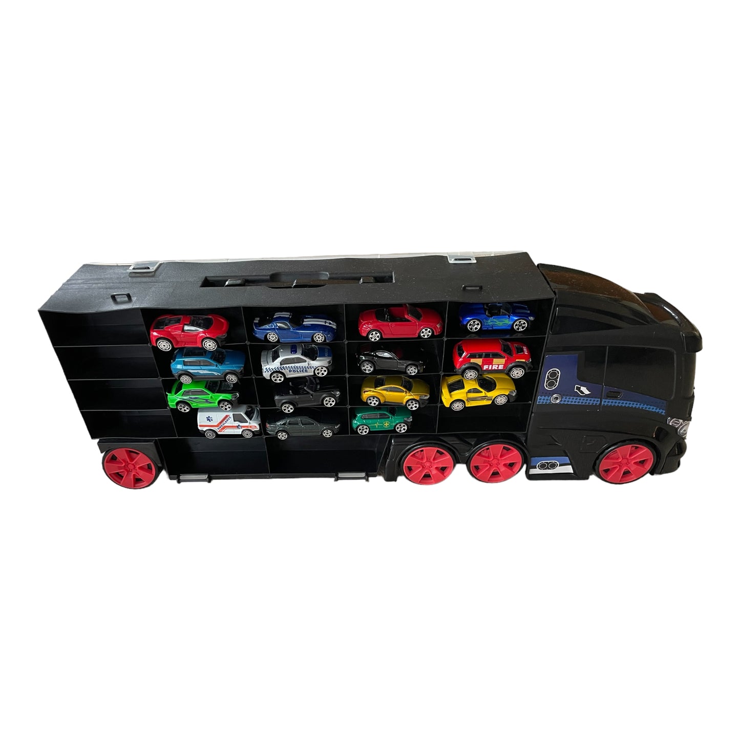 Teamsterz Truck Carry Case with 23 cars - Transporter carry case