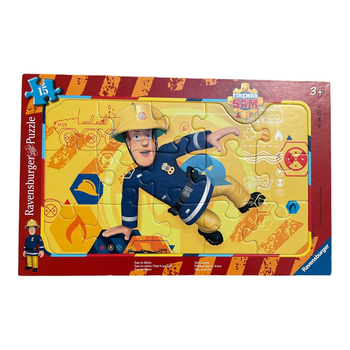 Ravensburger - Fireman Sam - Puzzle - 15 Pieces