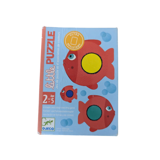 DJECO Little Puzzle - Shape and color matching game