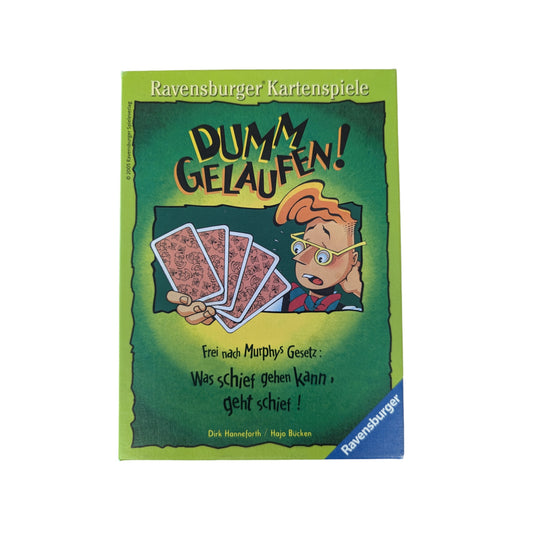 Ravensburger Dumm Gelaufen! Jeu de cartes (version allemande)