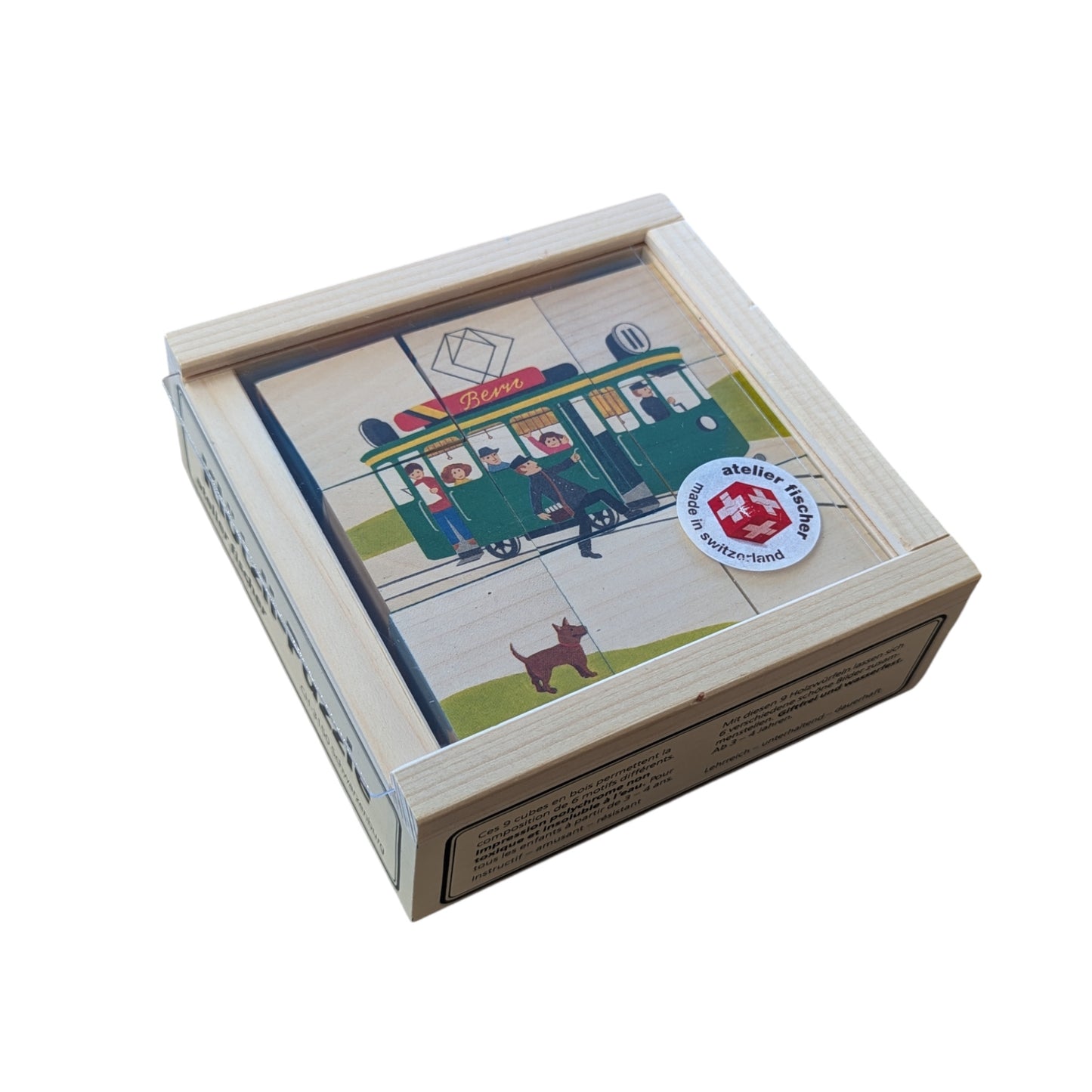 Puzzle en bois Fischer – Tramway de Berne