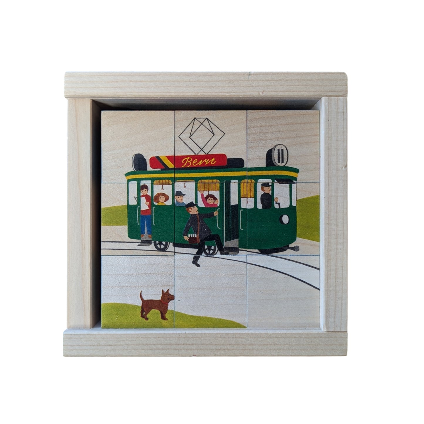 Puzzle en bois Fischer – Tramway de Berne