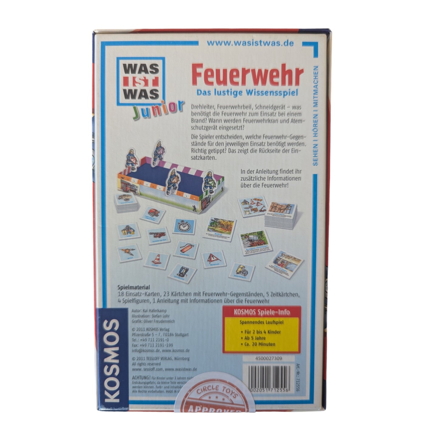 Was ist was - Feuerwehr, das lustige Wissenspiel