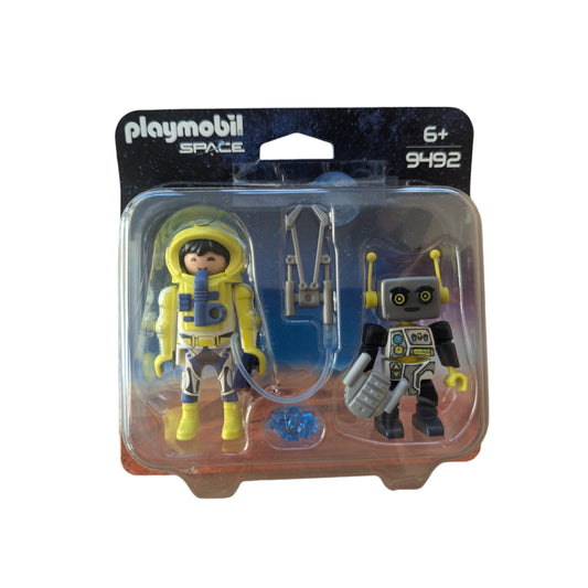 Playmobil Space - Mission to Mars 9492 Duo spaceman and robot