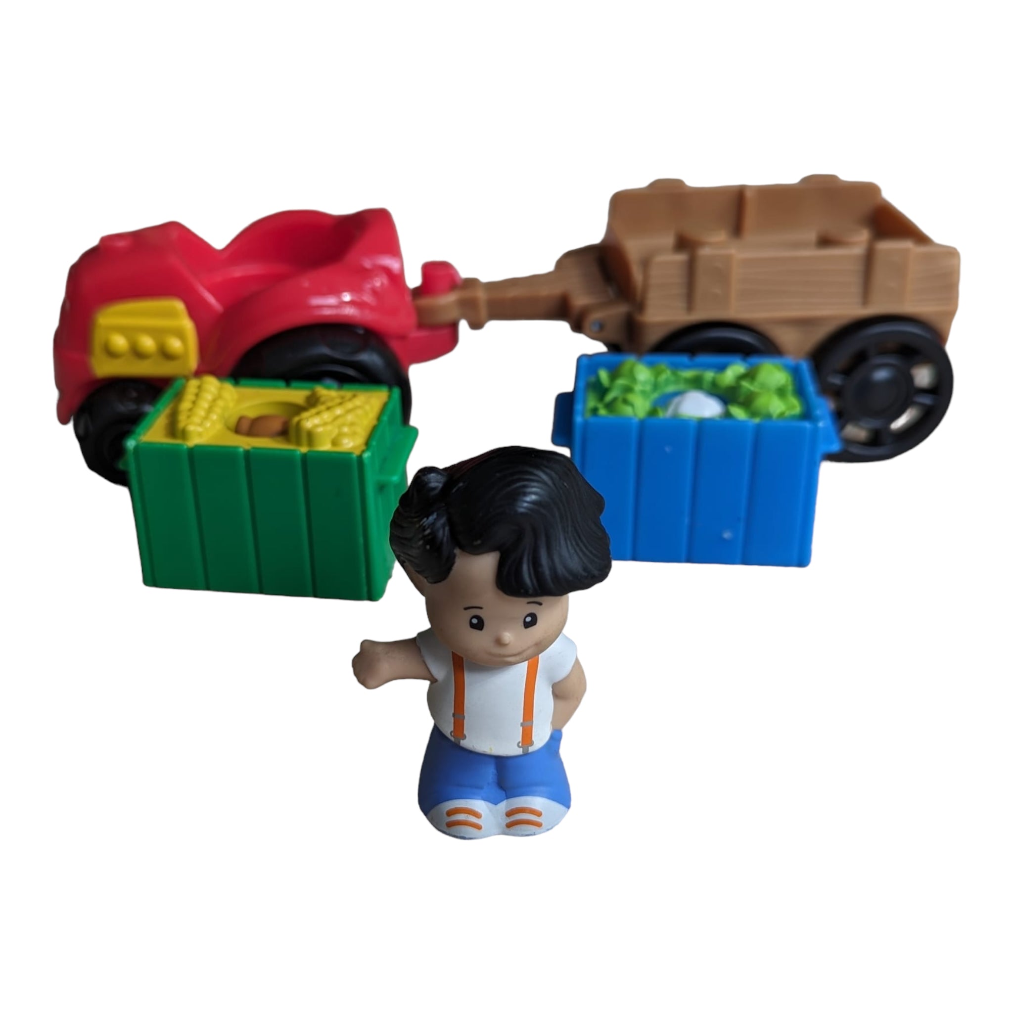 Little people tractor sales set